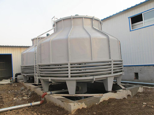 <b>圓形逆流式冷卻塔</b>